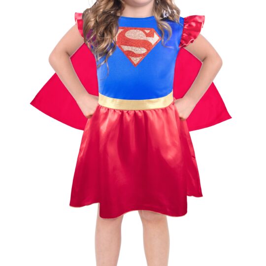 Supergirl Dress 6 to 7 Years