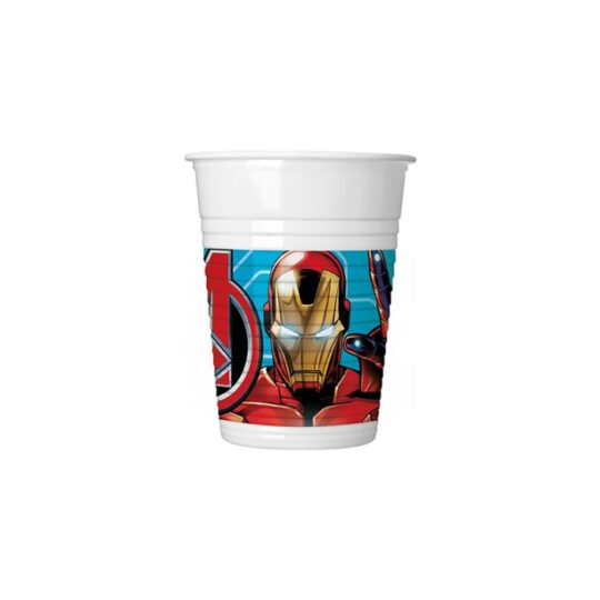 Avengers Plastic Cup Pack of 8