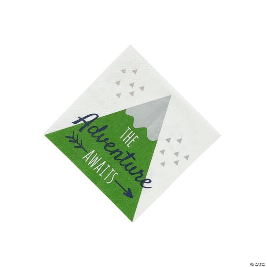 Born to Move Mountains Beverage Napkins Pack of 16