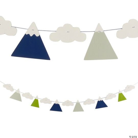 Born to Move Mountains Hanging Garland