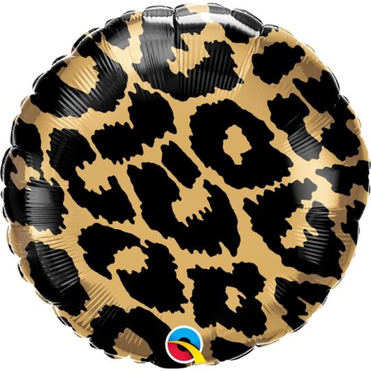 Leopard Spots Pattern 45cm Foil Balloon