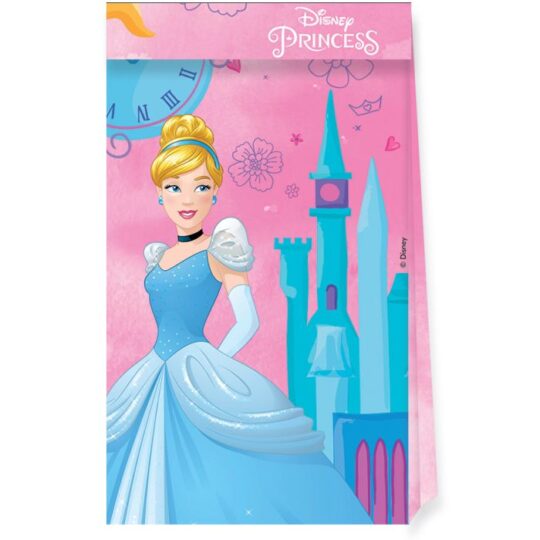 Disney Princess Paper Party Bags Pack of 4