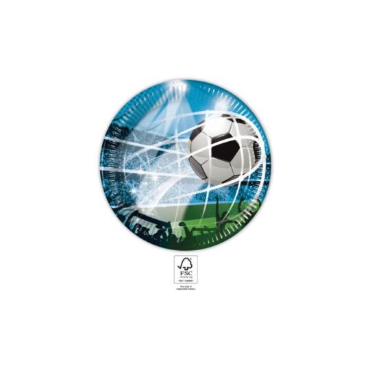 Soccer Paper Plates Pack of 8