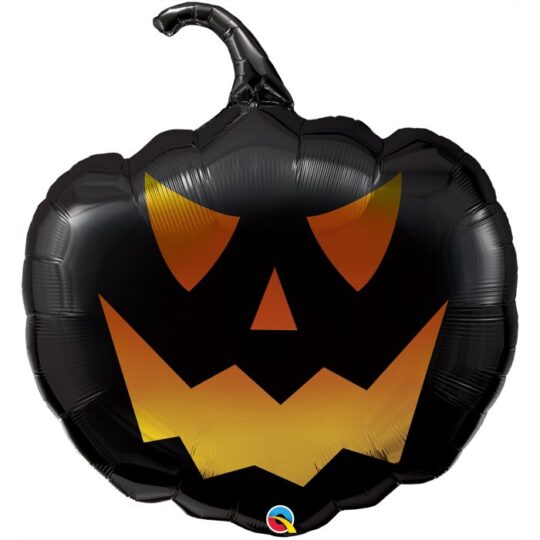 Black Jack Pumpkin Supershape Foil Balloon