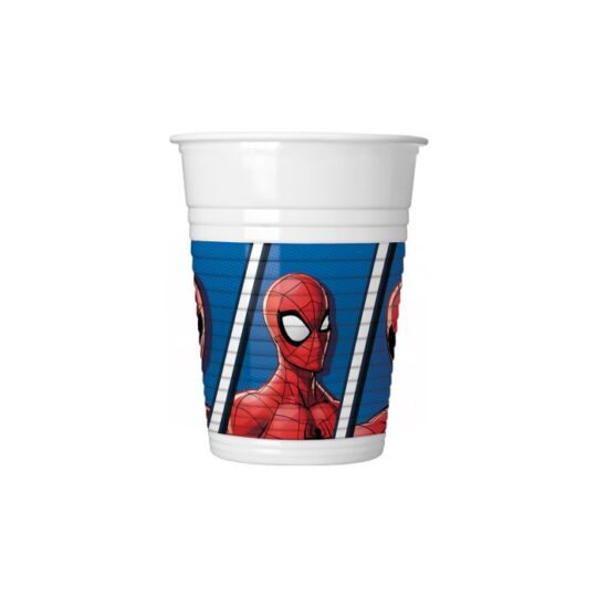 Spiderman Plastic Cups Pack of 8