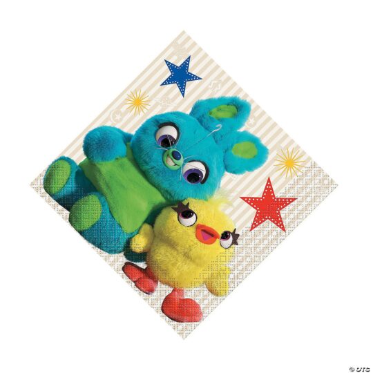 Disney’s Toy Story 4 Ducky & Bunny Luncheon Napkins Pack of 16