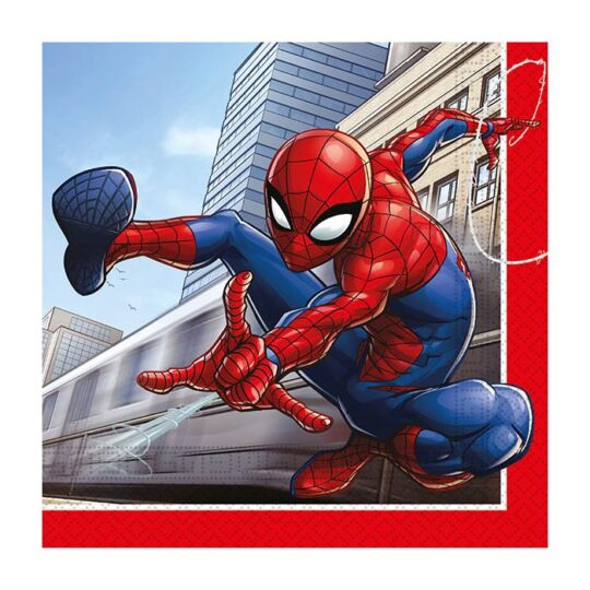 Spiderman Paper Napkins Pack of 20