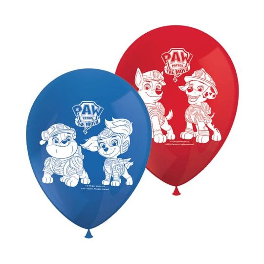 Paw Patrol Latex Balloons Pack of 8