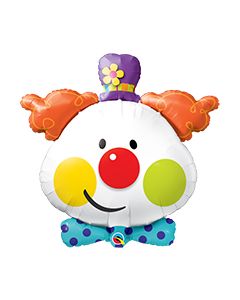 Clown Supershape Foil Balloon