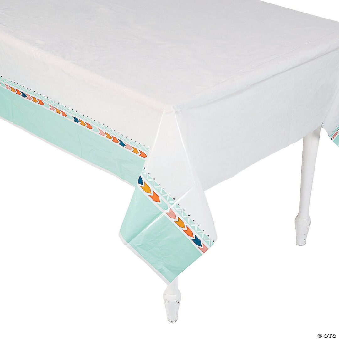 Tribal Baby Shower Plastic Tablecloth