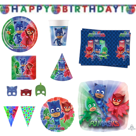 PJ Masks Party Bundle for 8 Kids