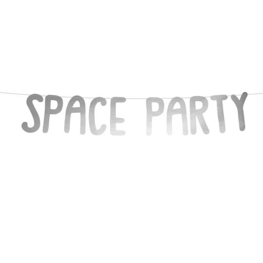 Space Party Mini Banner